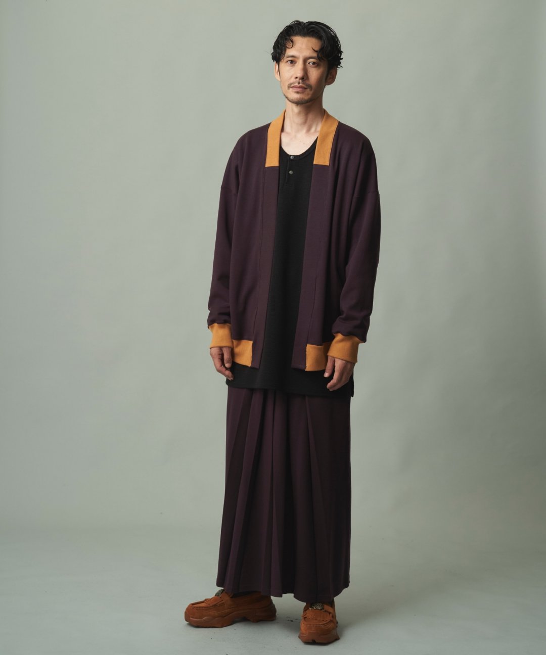 WAROBE / EASY HAKAMA / DARK PURPLE photo