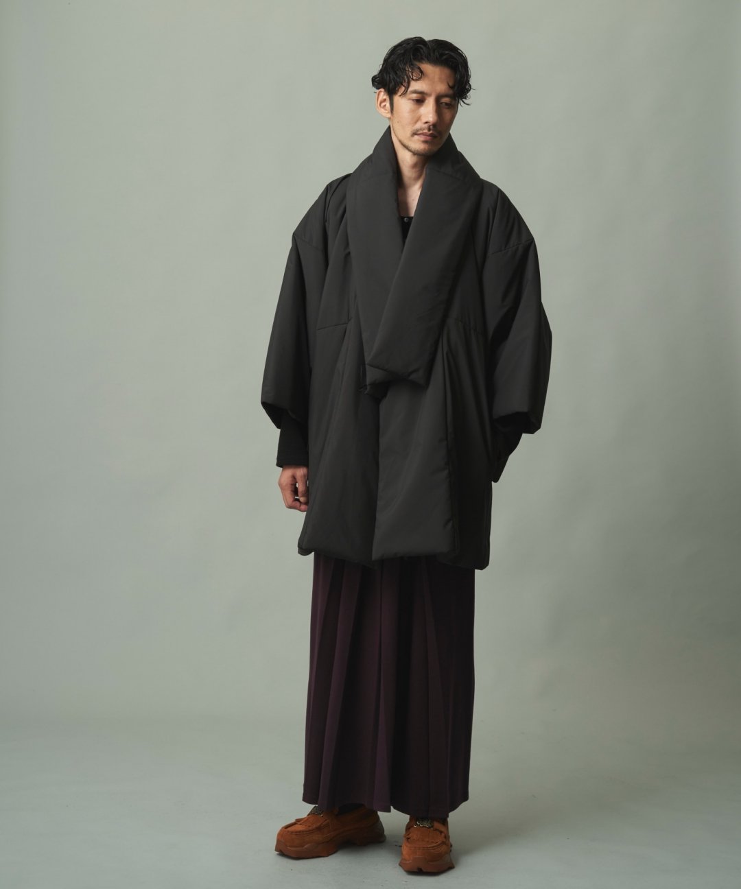 WAROBE / EASY HAKAMA / DARK PURPLE photo