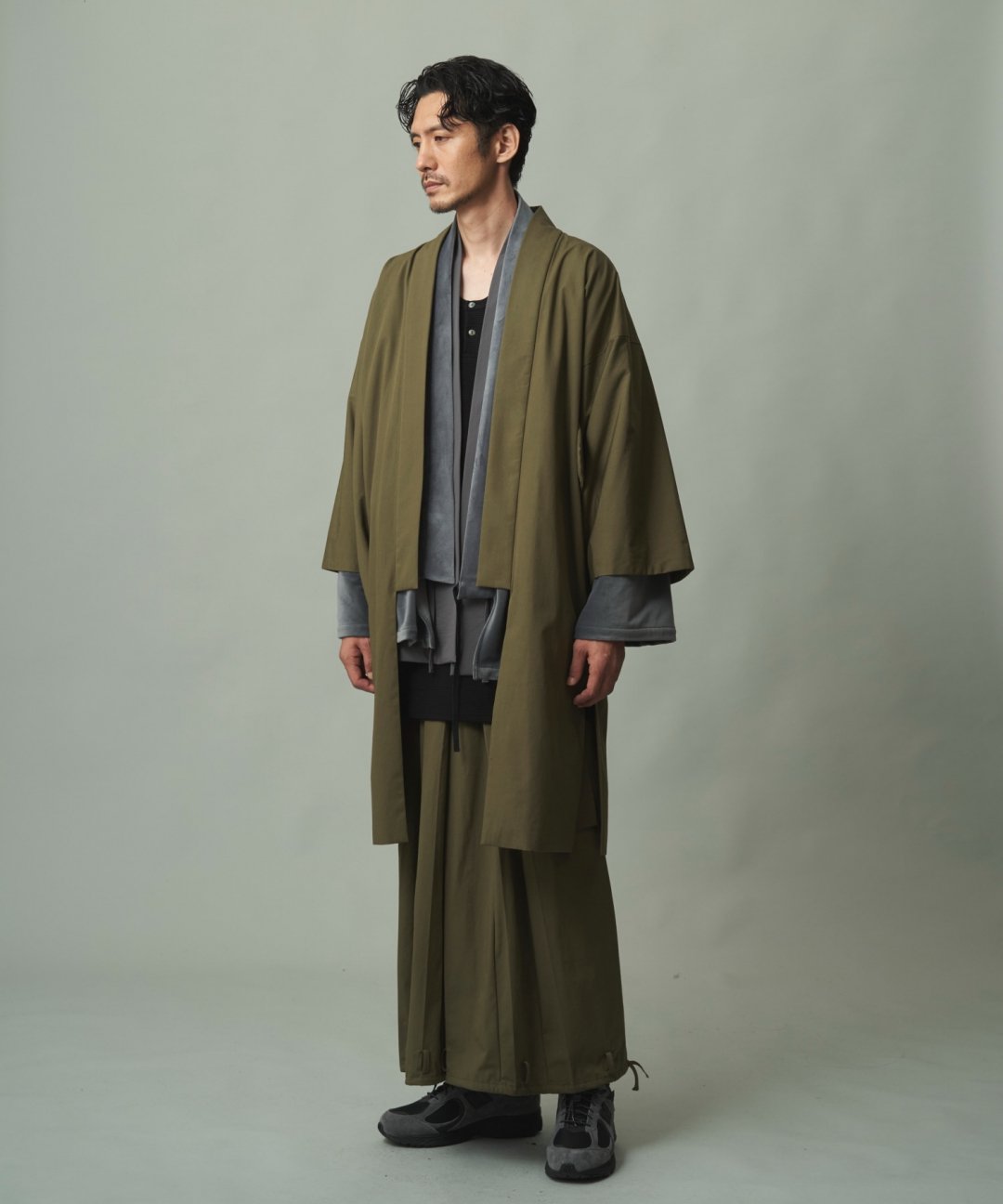 WAROBE / CARGO HAKAMA / OLIVE DRAB photo