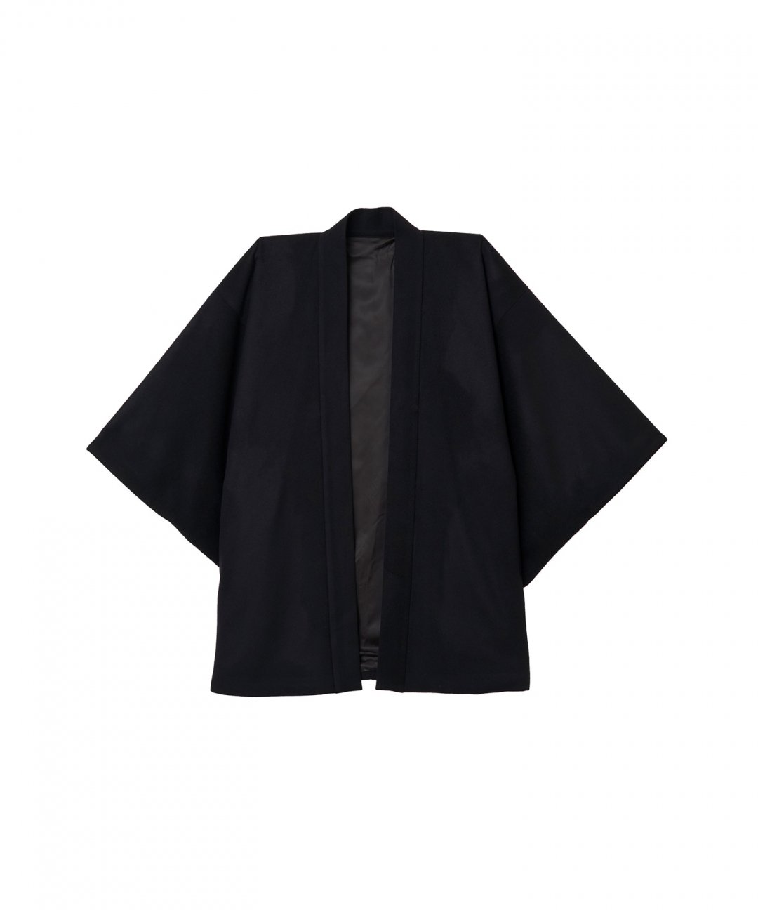 WAROBE / WOOL BEAVER HAORI / BLACK photo