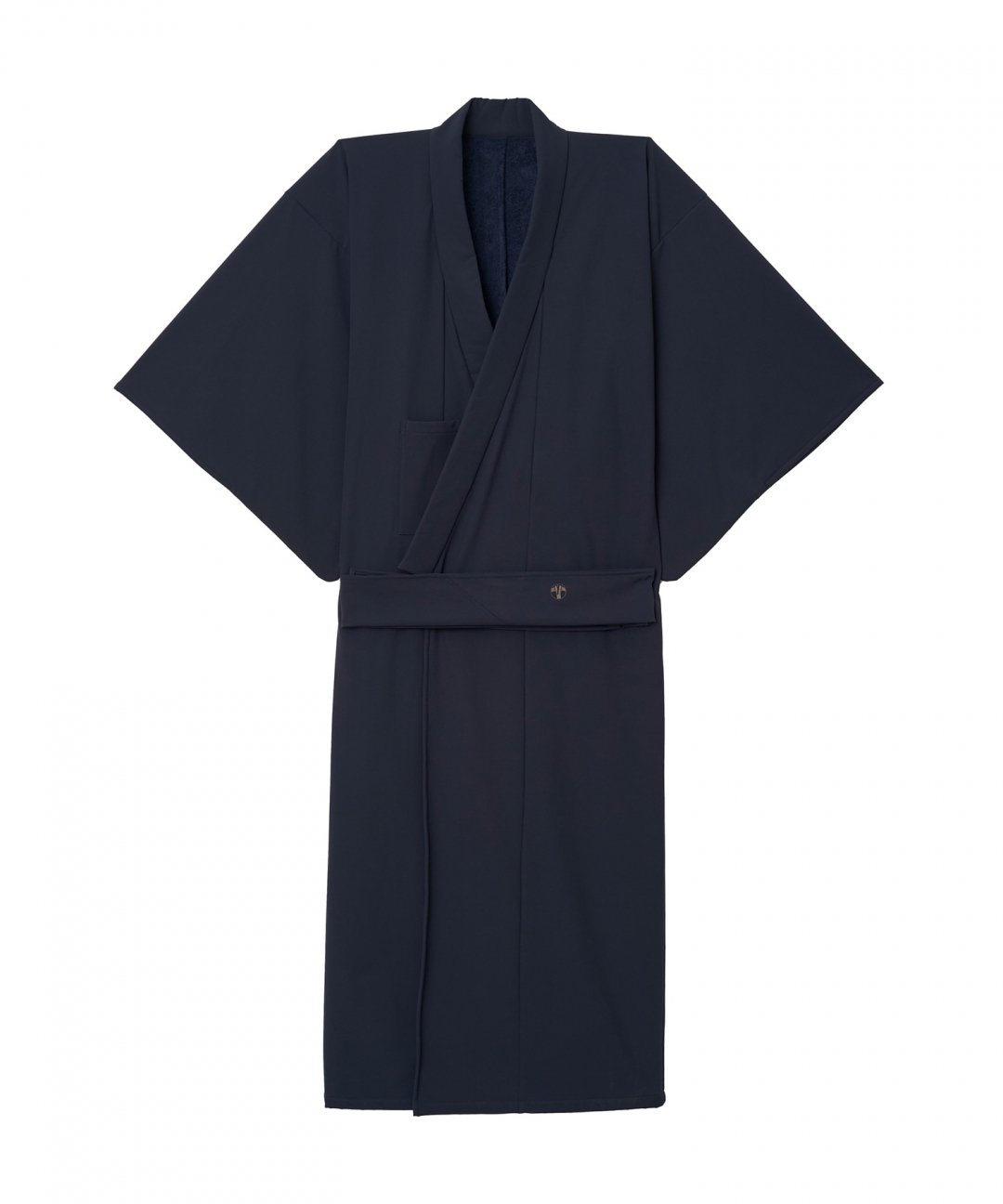 WAROBE / FLEECE LINED YUKATA / DARK NAVY photo