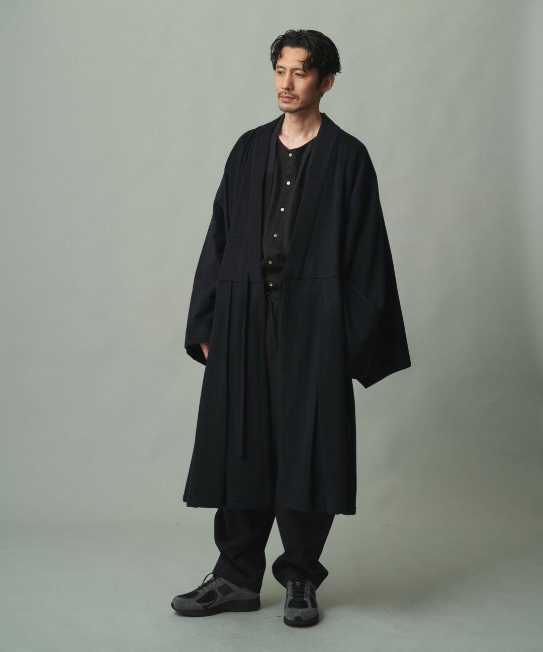 WAROBE / HOUI COAT / DARK NAVY photo