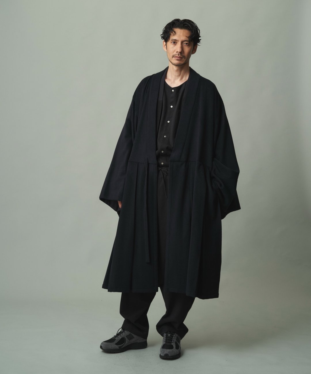 WAROBE / HOUI COAT / DARK NAVY photo