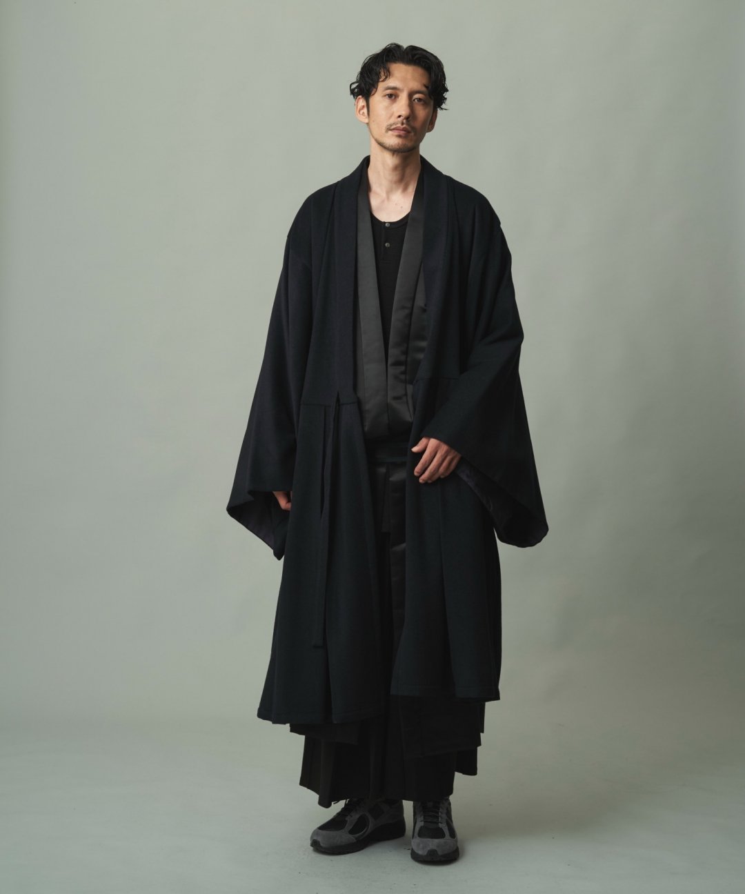 WAROBE / HOUI COAT / DARK NAVY photo