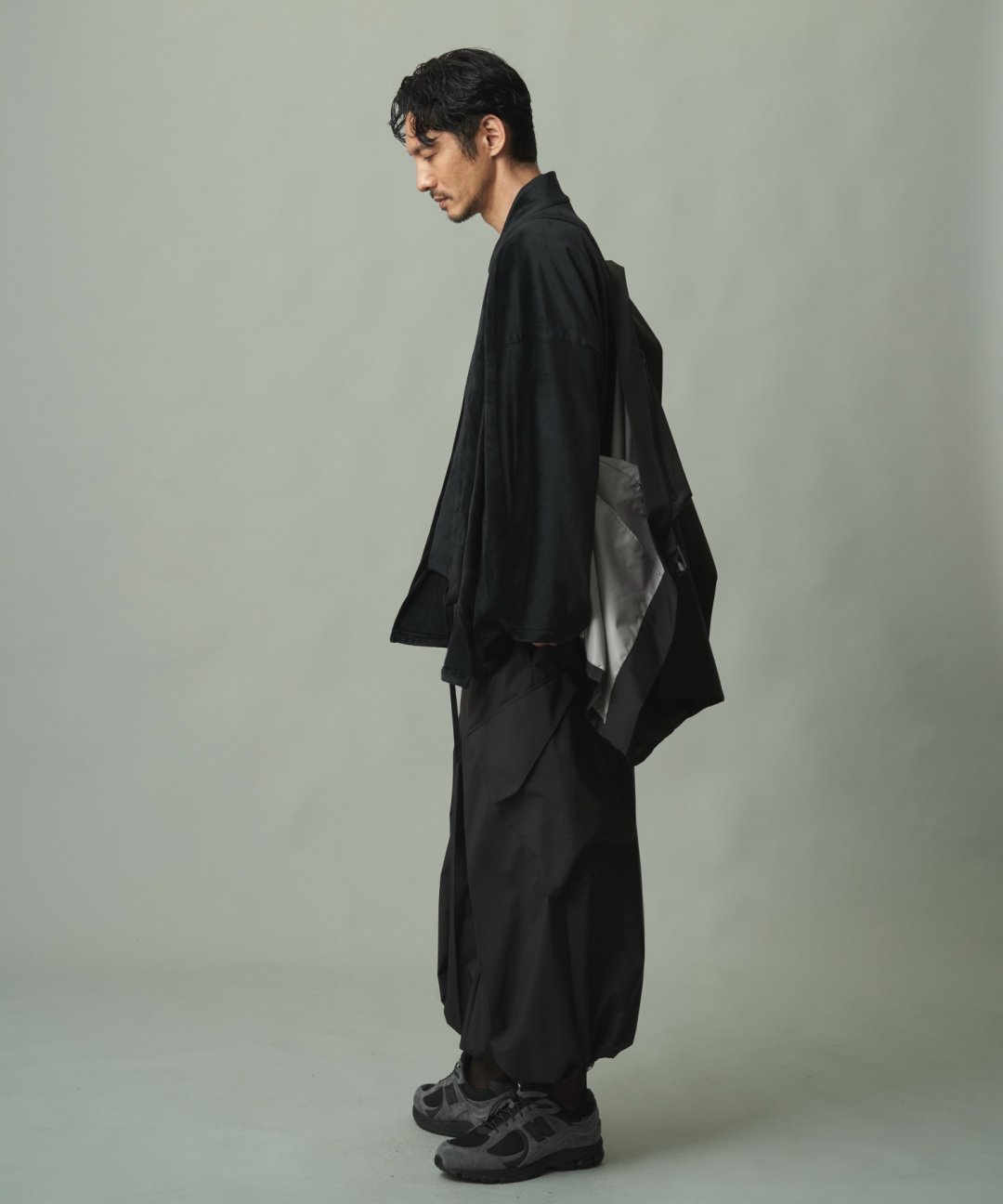 ڿǯ12 ŹƬȯWAROBE / SOFT THREE LAYER EASY HAKAMA TECH ( LEVEL6 ) / BLACK photo