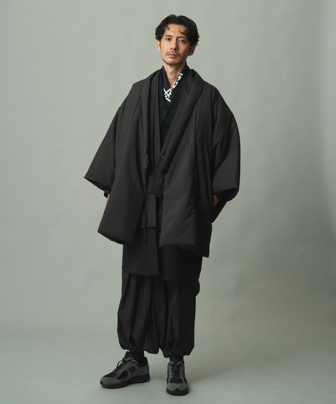 ڿǯ12 ŹƬȯWAROBE / SOFT THREE LAYER EASY HAKAMA TECH ( LEVEL6 ) / BLACK photo