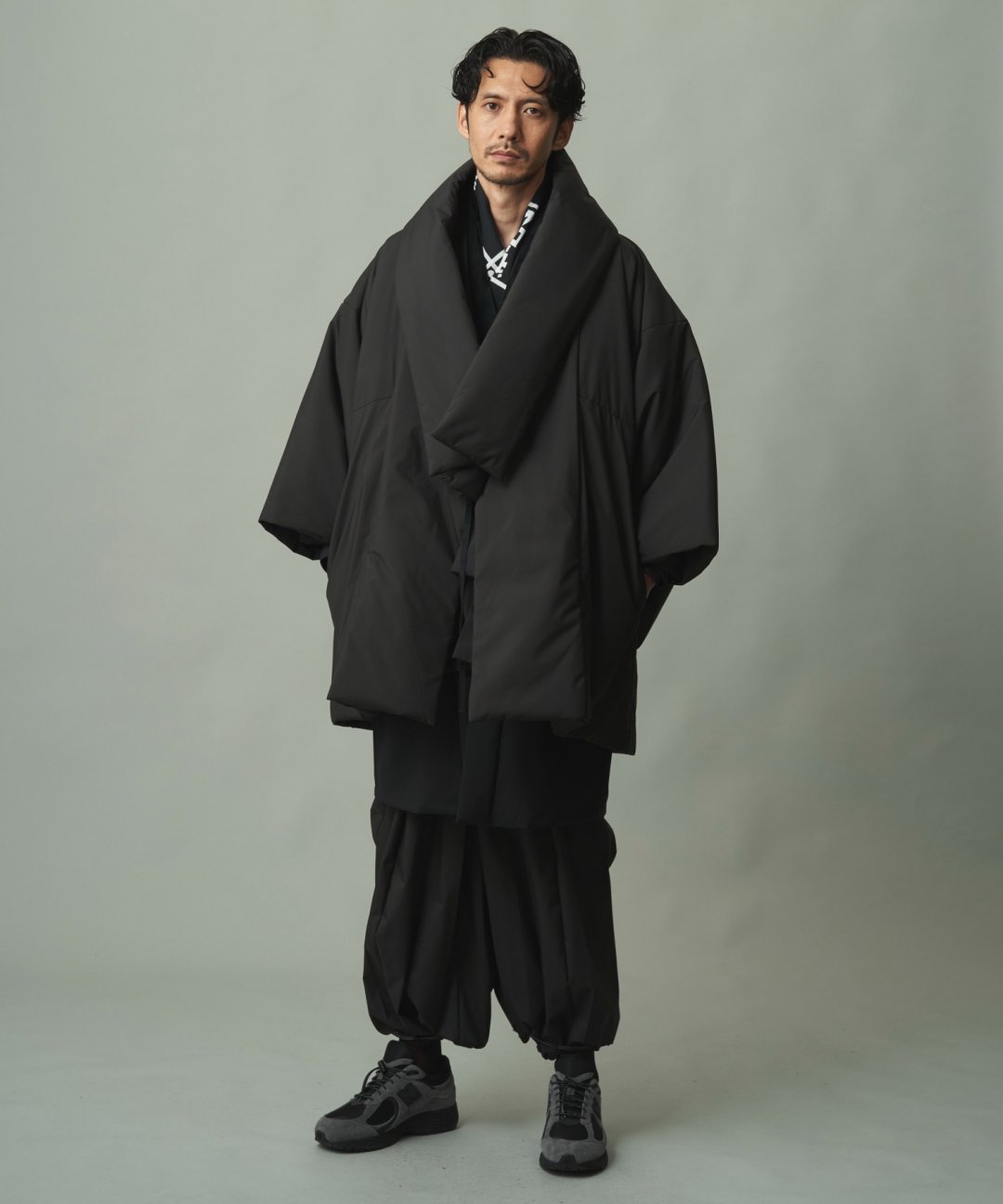 ڿǯ12 ŹƬȯWAROBE / SOFT THREE LAYER EASY HAKAMA TECH ( LEVEL6 ) / BLACK photo