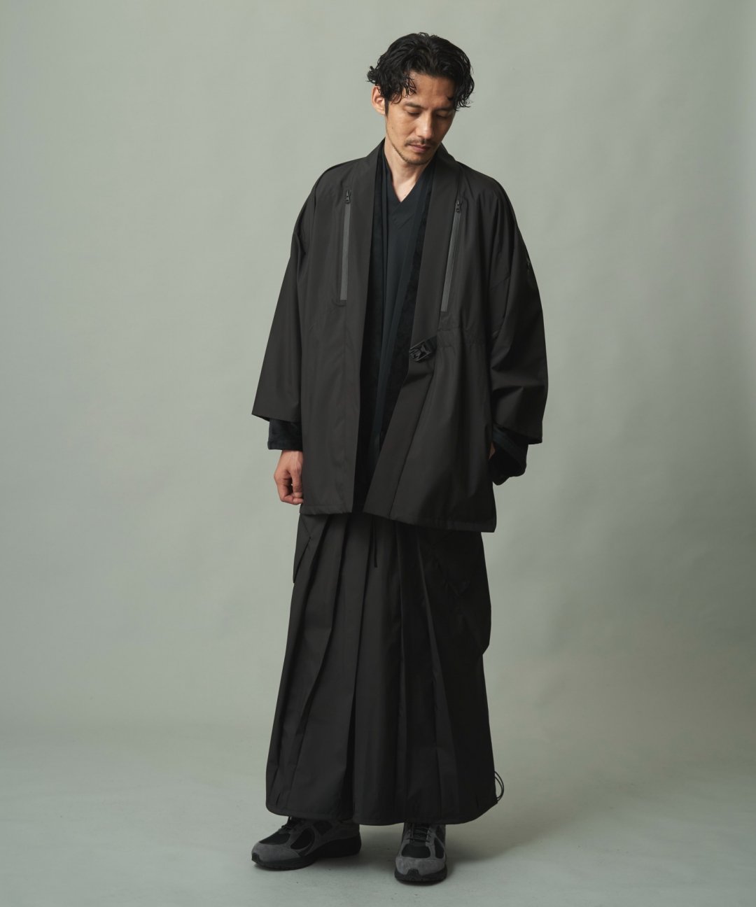 ڿǯ12 ŹƬȯWAROBE / SOFT THREE LAYER EASY HAKAMA TECH ( LEVEL6 ) / BLACK photo