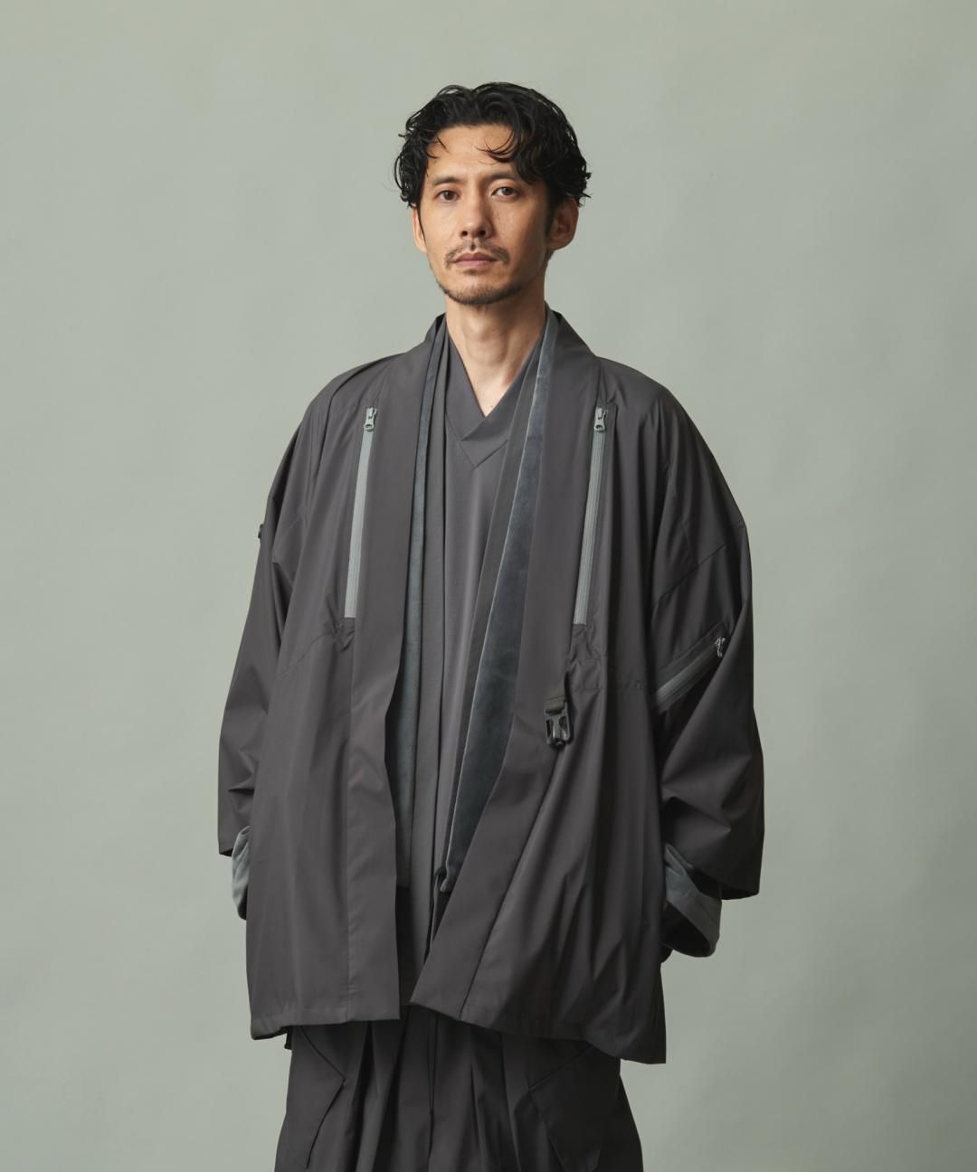 WAROBE / SOFT THREE LAYER HAORI TECH ( LEVEL6 ) / GRAY photo