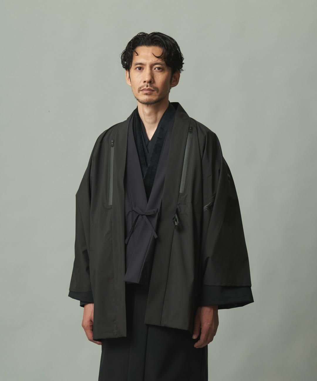 ڿǯ12 ŹƬȯWAROBE / SOFT THREE LAYER HAORI TECH ( LEVEL6 ) / BLACK photo