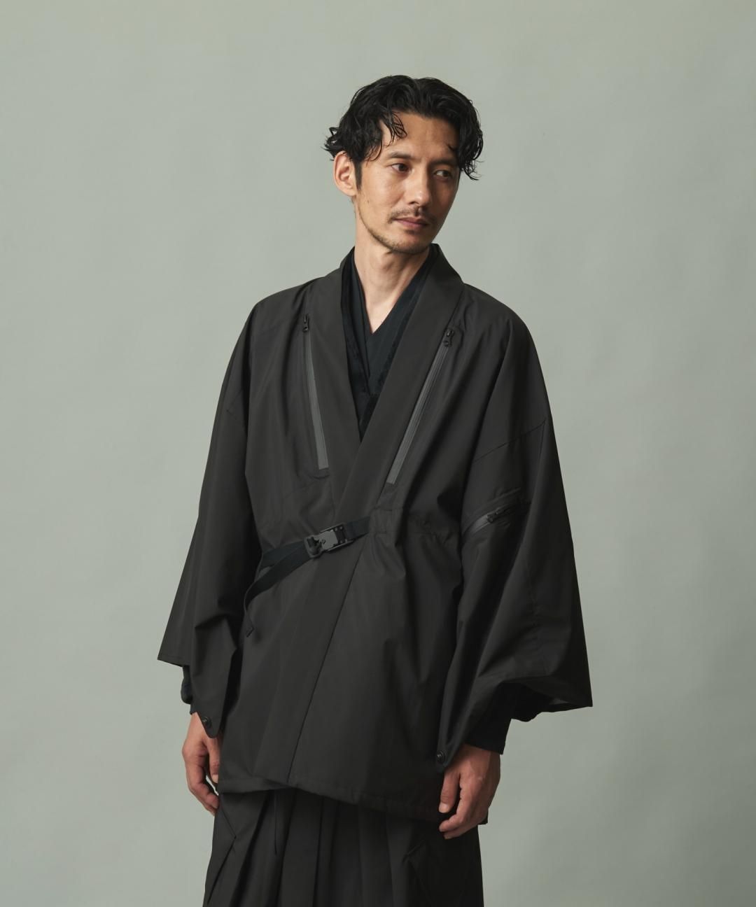 ڿǯ12 ŹƬȯWAROBE / SOFT THREE LAYER HAORI TECH ( LEVEL6 ) / BLACK photo