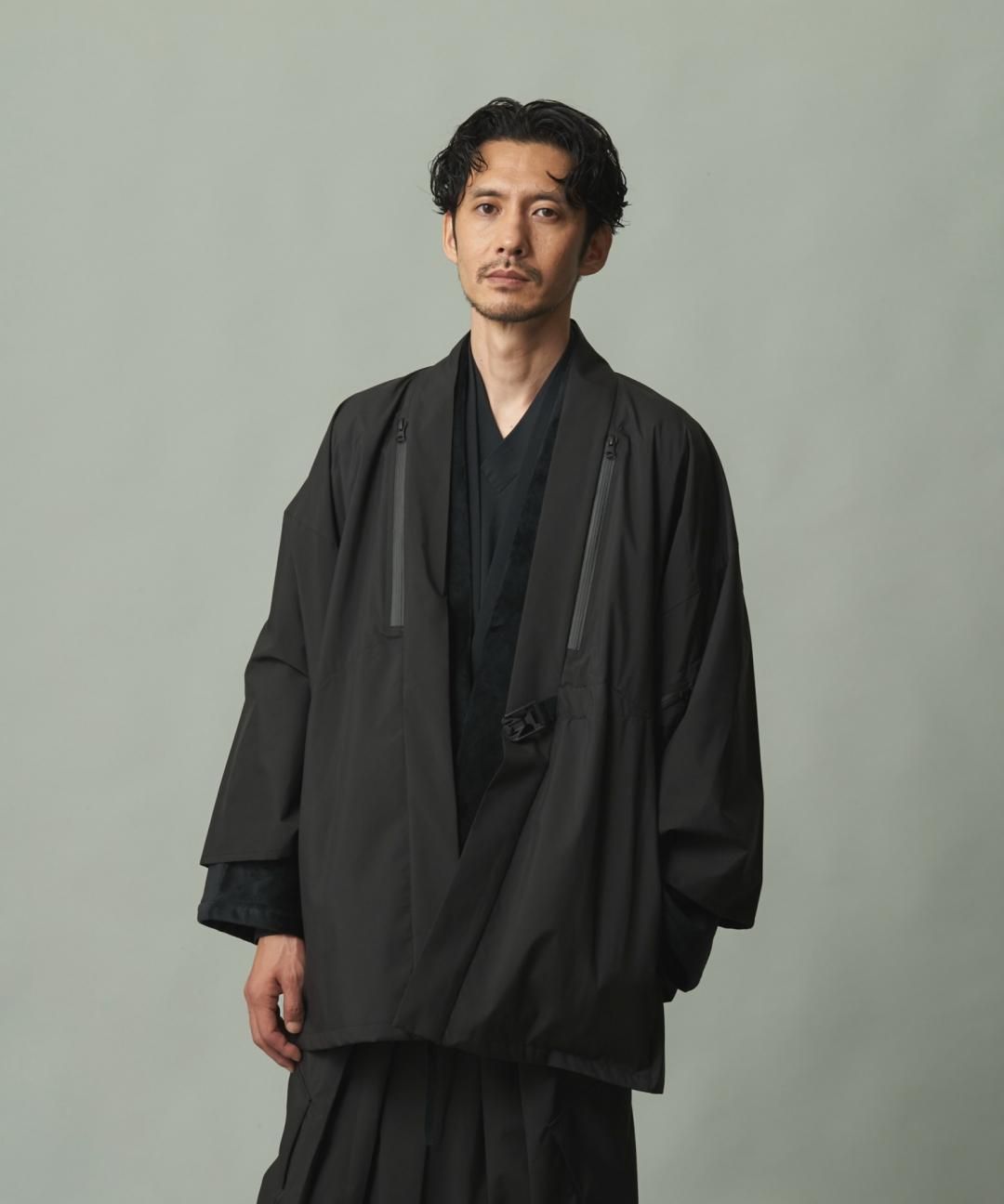 ڿǯ12 ŹƬȯWAROBE / SOFT THREE LAYER HAORI TECH ( LEVEL6 ) / BLACK photo