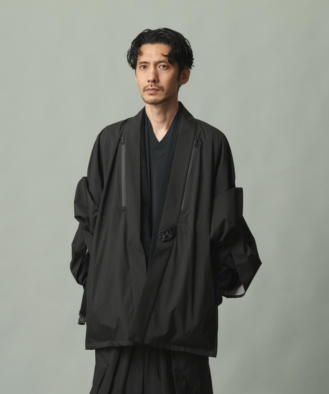 ڿǯ12 ŹƬȯWAROBE / SOFT THREE LAYER HAORI TECH ( LEVEL6 ) / BLACK photo