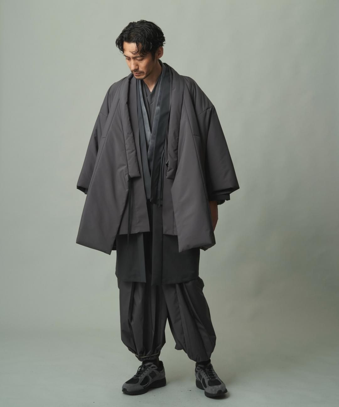 WAROBE / SOFT THREE LAYER MONSTER HAORI TECH ( LEVEL7 ) / GRAY photo