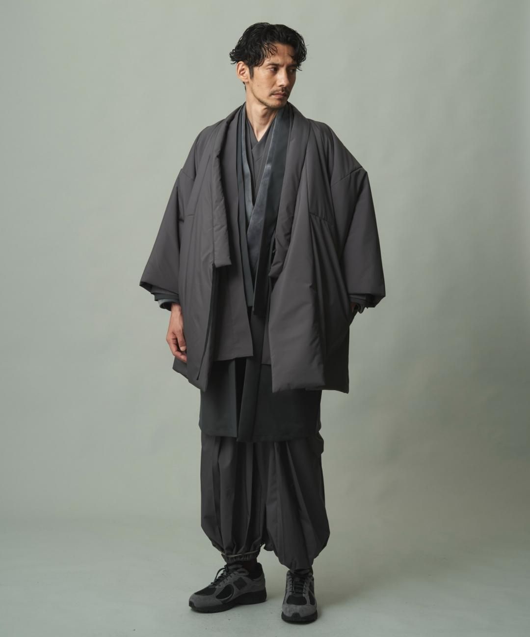 WAROBE / SOFT THREE LAYER MONSTER HAORI TECH ( LEVEL7 ) / GRAY photo