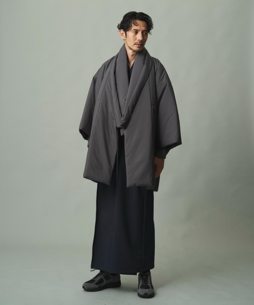 WAROBE / SOFT THREE LAYER MONSTER HAORI TECH ( LEVEL7 ) / GRAY photo