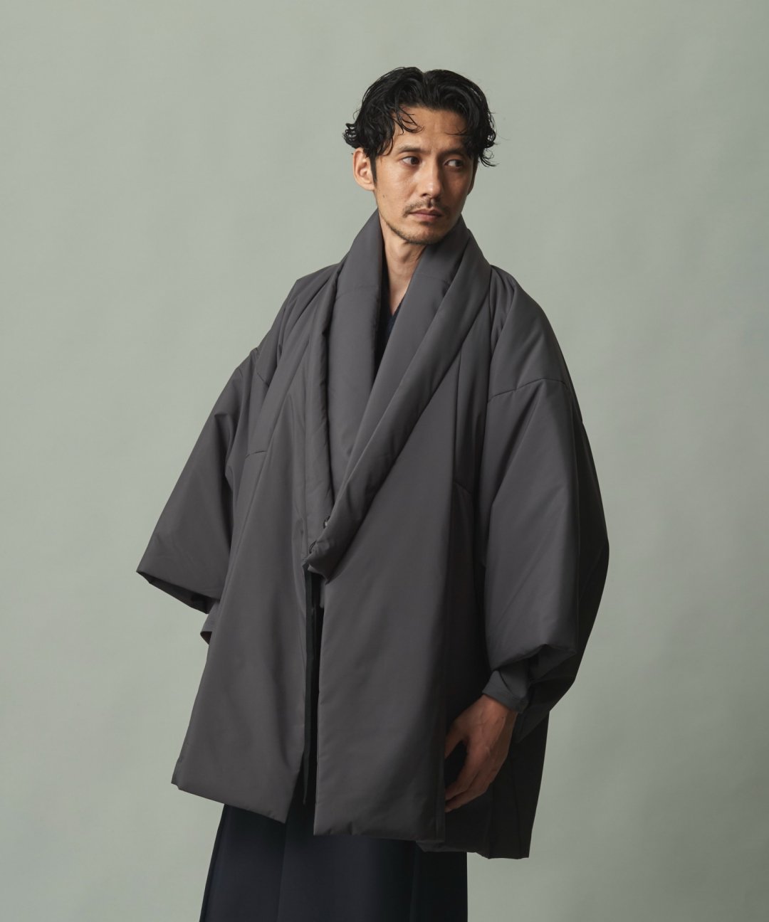 WAROBE / SOFT THREE LAYER MONSTER HAORI TECH ( LEVEL7 ) / GRAY photo