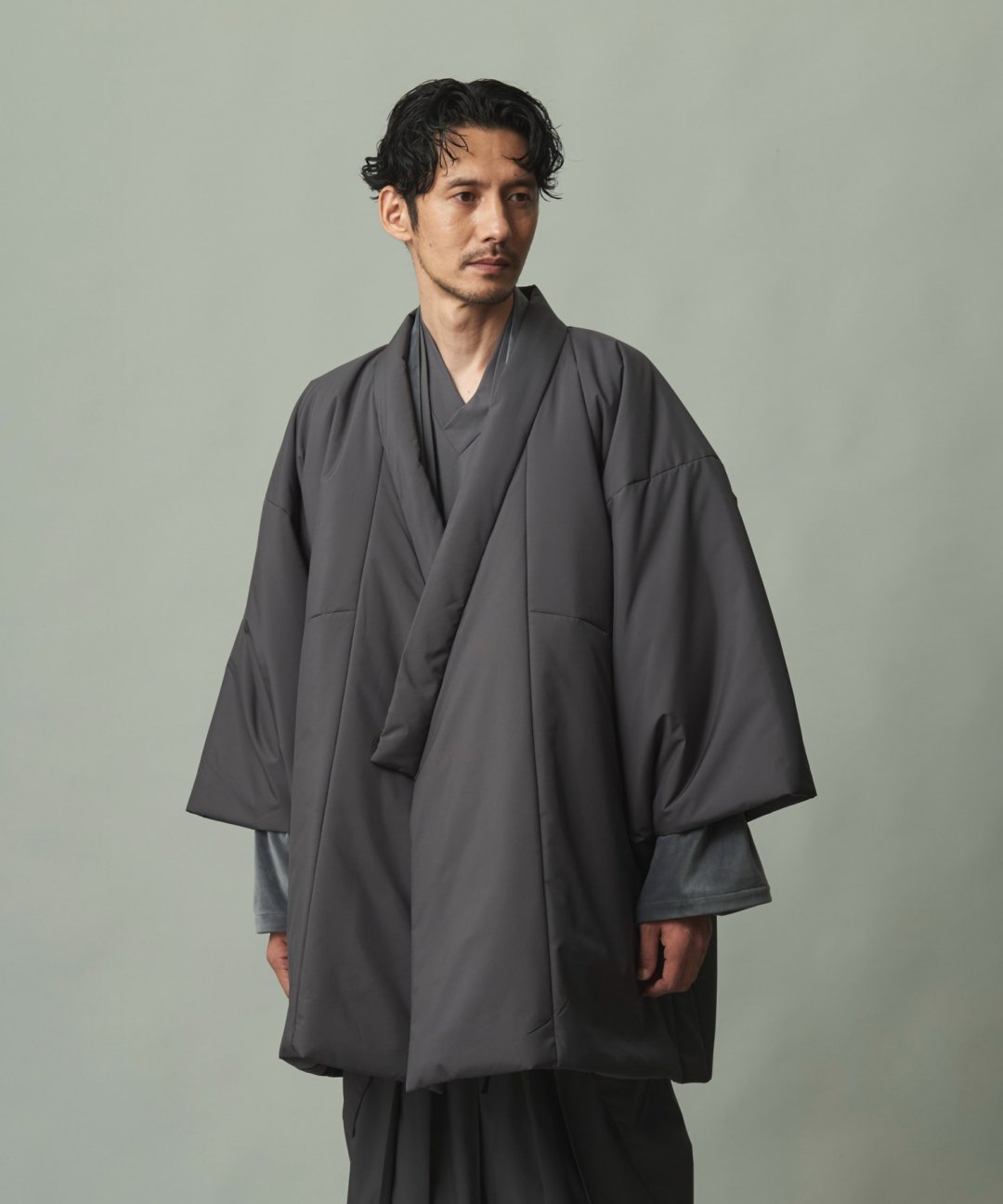 予約商品】WAROBE / SOFT THREE LAYER MONSTER HAORI TECH ( LEVEL7 ) / GRAY - TROVE  SHOP OFFICIAL SITE