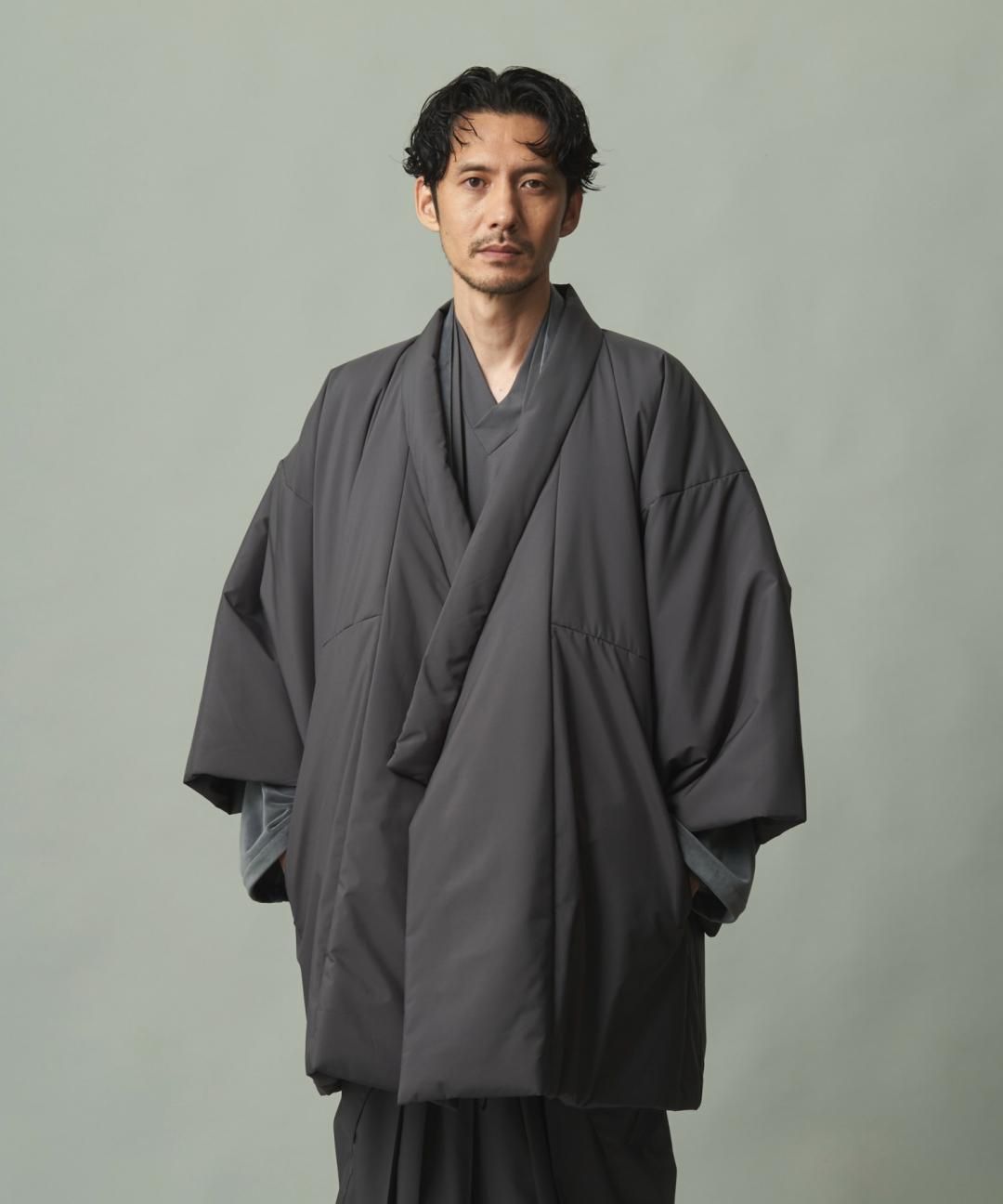 WAROBE / SOFT THREE LAYER MONSTER HAORI TECH ( LEVEL7 ) / GRAY photo