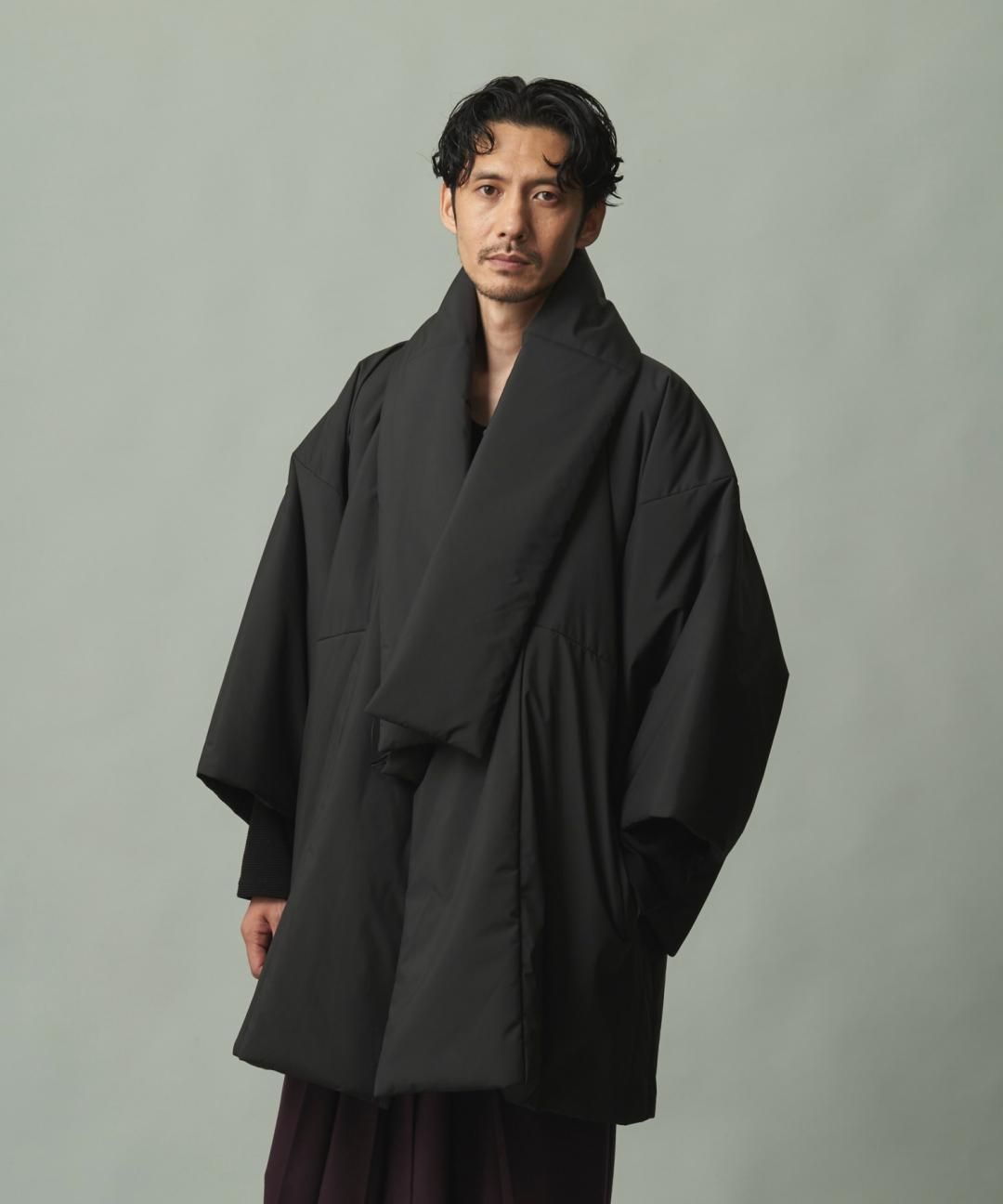 ڿǯ12 ŹƬȯWAROBE / SOFT THREE LAYER MONSTER HAORI TECH ( LEVEL7 ) / BLACK photo