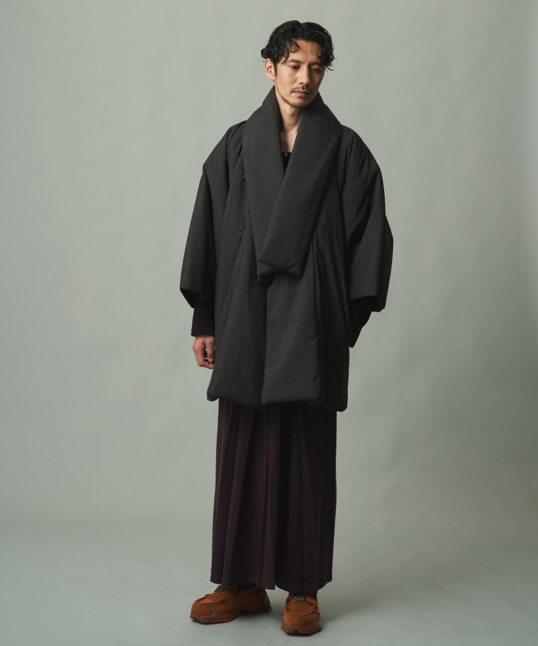 ڿǯ12 ŹƬȯWAROBE / SOFT THREE LAYER MONSTER HAORI TECH ( LEVEL7 ) / BLACK photo