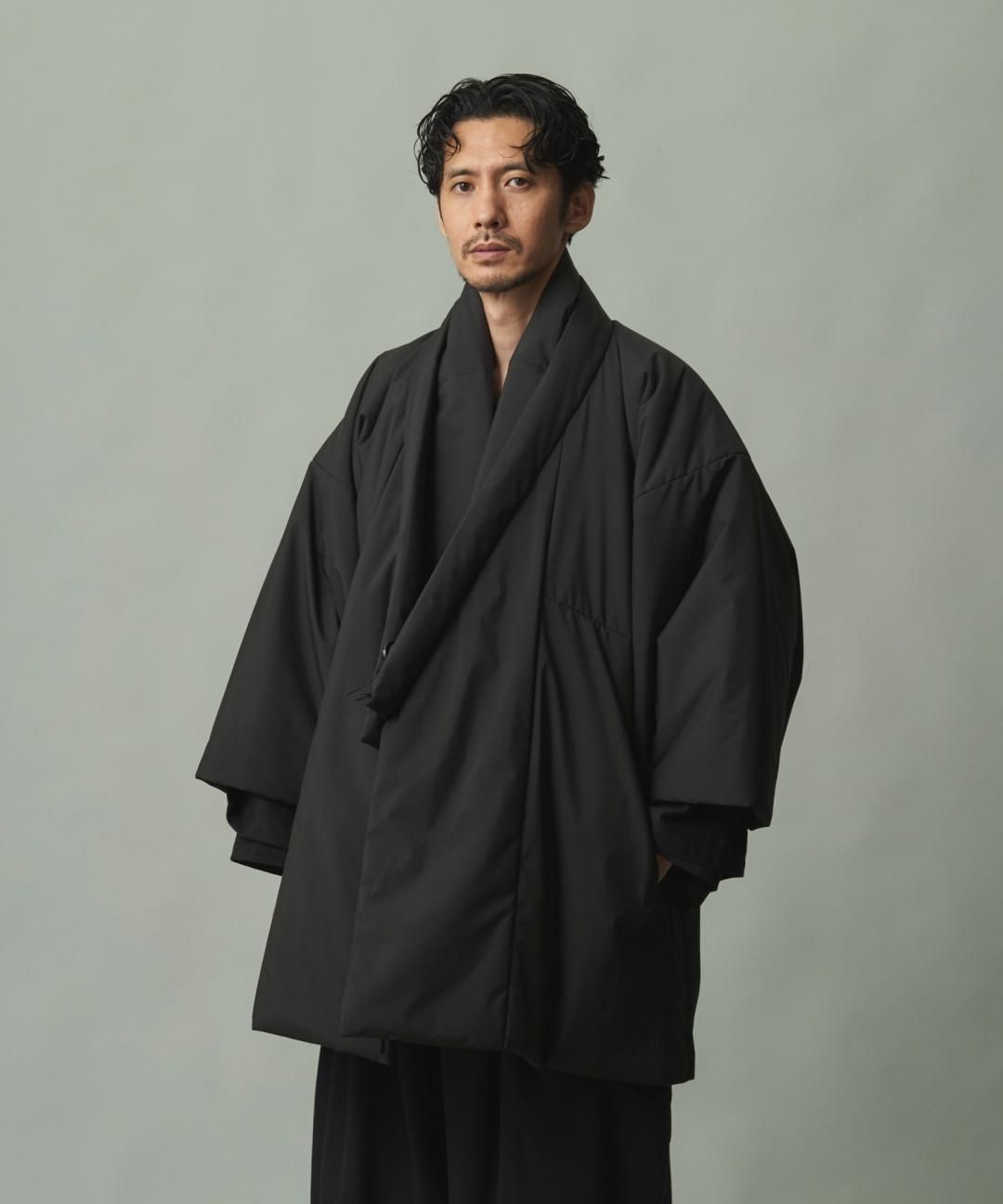 ڿǯ12 ŹƬȯWAROBE / SOFT THREE LAYER MONSTER HAORI TECH ( LEVEL7 ) / BLACK photo