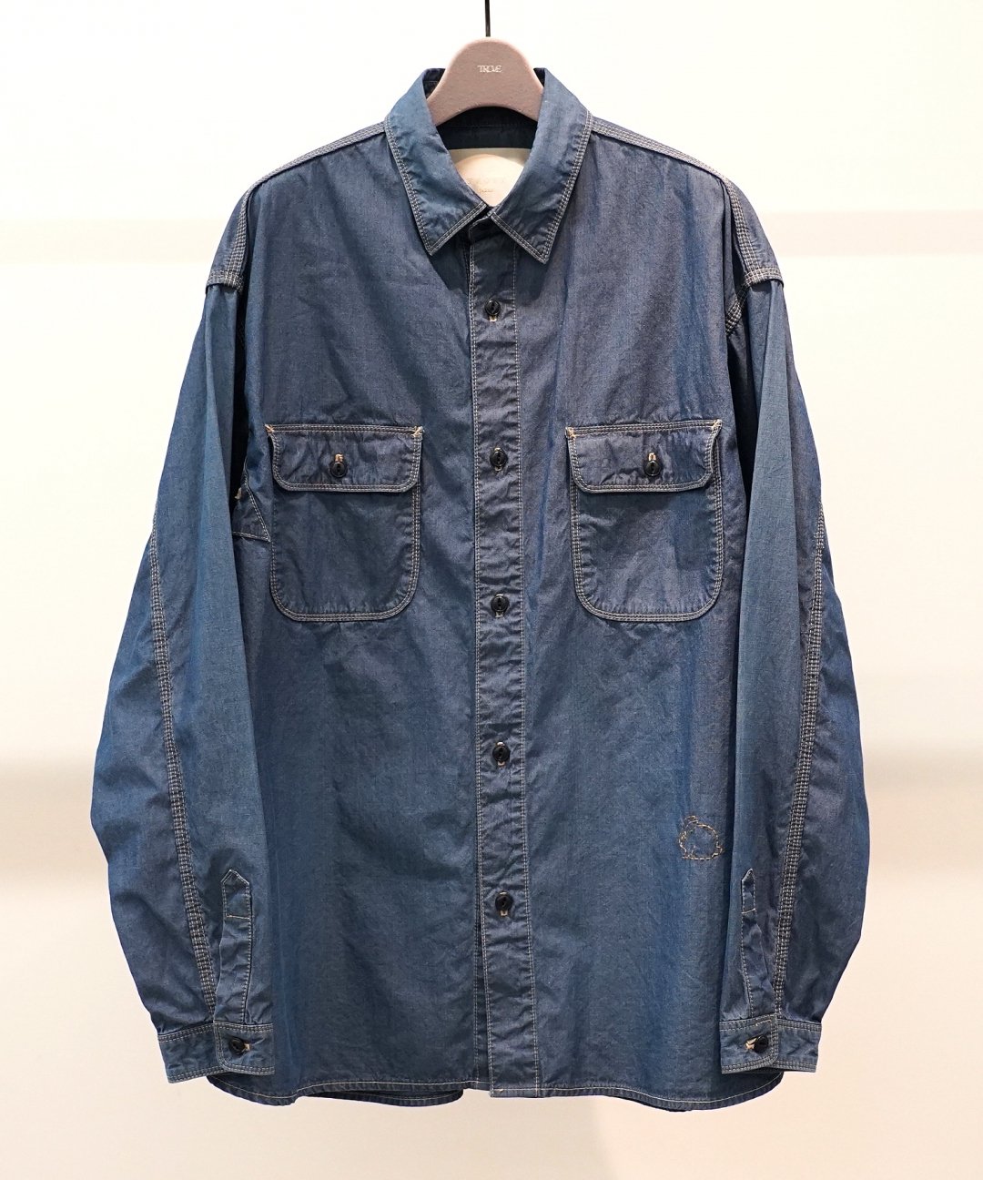 ͽʡTROVE x SHINSUKE KAWAHARA / WORK SHIRT / NAVY photo