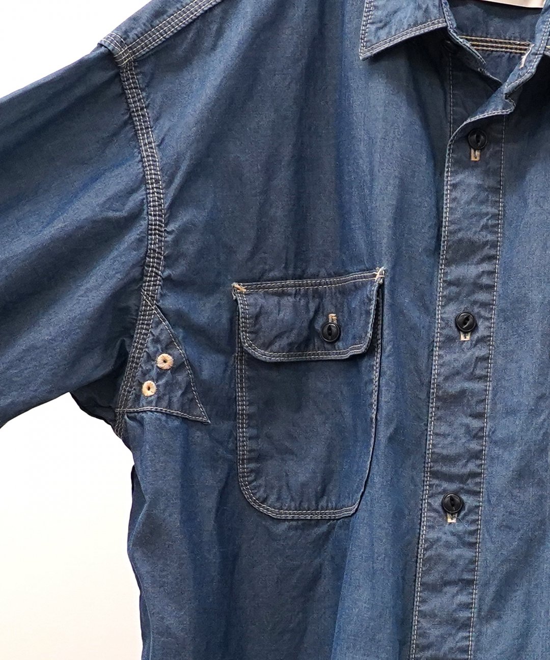 ͽʡTROVE x SHINSUKE KAWAHARA / WORK SHIRT / NAVY photo