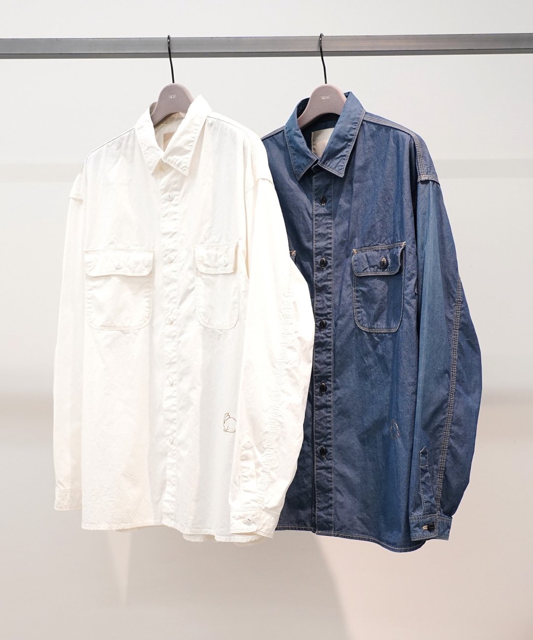 ͽʡTROVE x SHINSUKE KAWAHARA / WORK SHIRT / NAVY photo