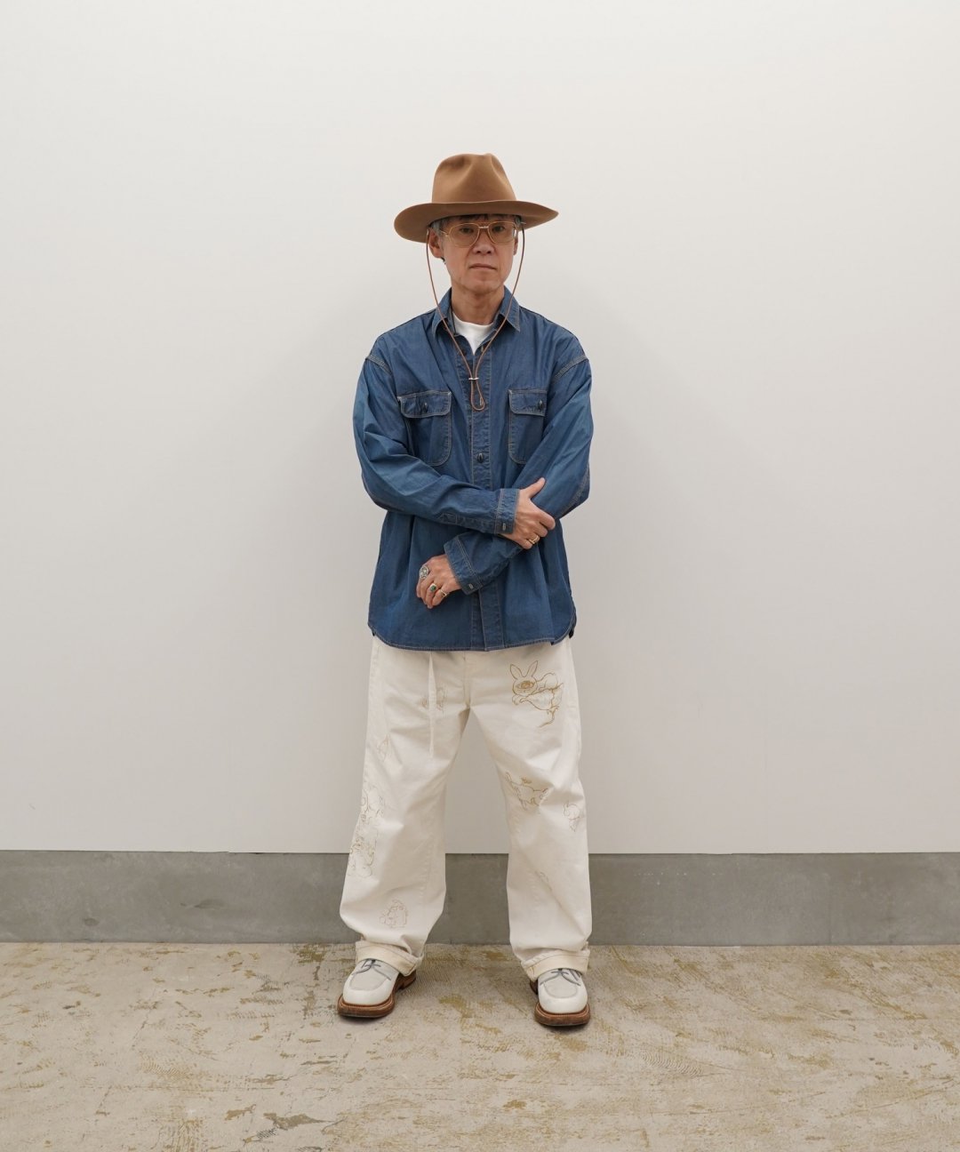 ͽʡTROVE x SHINSUKE KAWAHARA / WORK SHIRT / NAVY photo