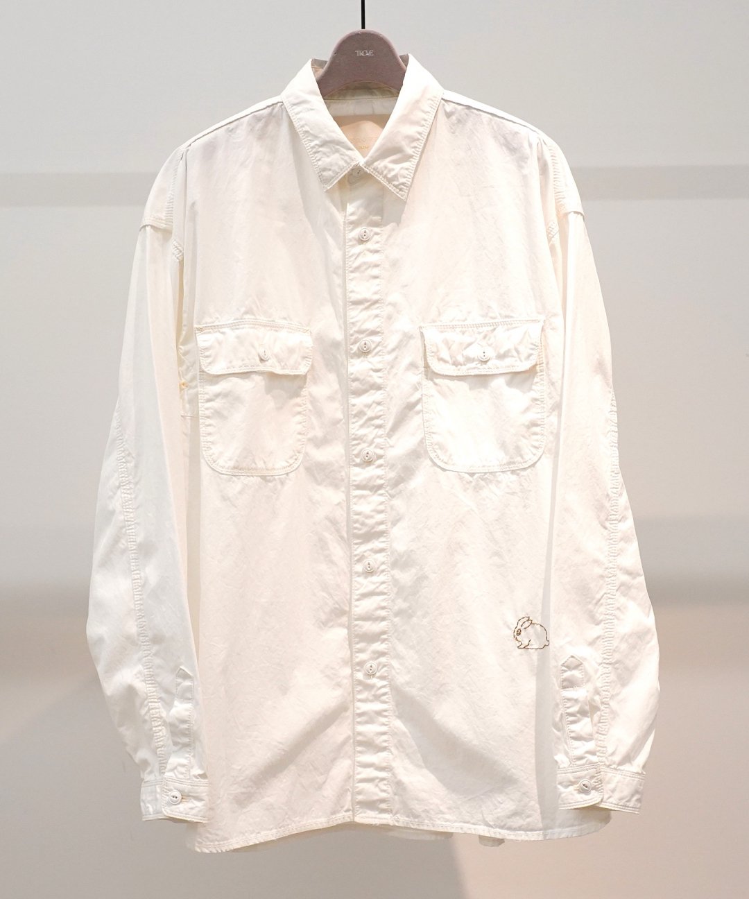 ͽʡTROVE x SHINSUKE KAWAHARA / WORK SHIRT / WHITE photo