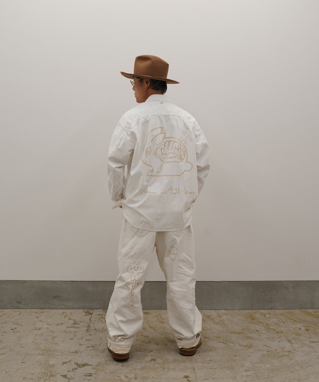 ͽʡTROVE x SHINSUKE KAWAHARA / WORK SHIRT / WHITE photo