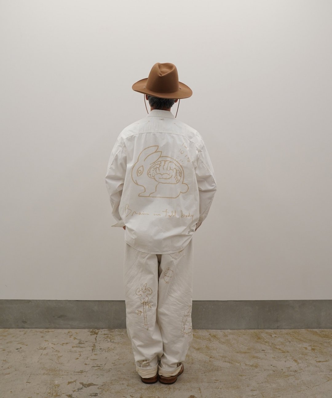 ͽʡTROVE x SHINSUKE KAWAHARA / WORK SHIRT / WHITE photo