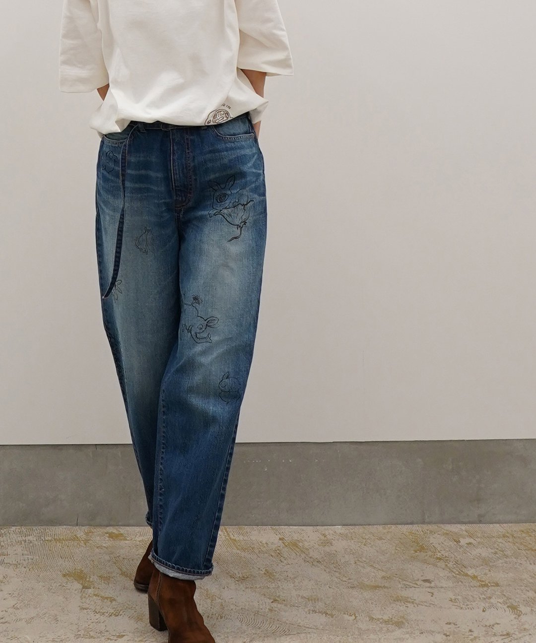 ͽʡTROVE x SHINSUKE KAWAHARA / DENIM PANTS / VINTAGE INDIGO photo