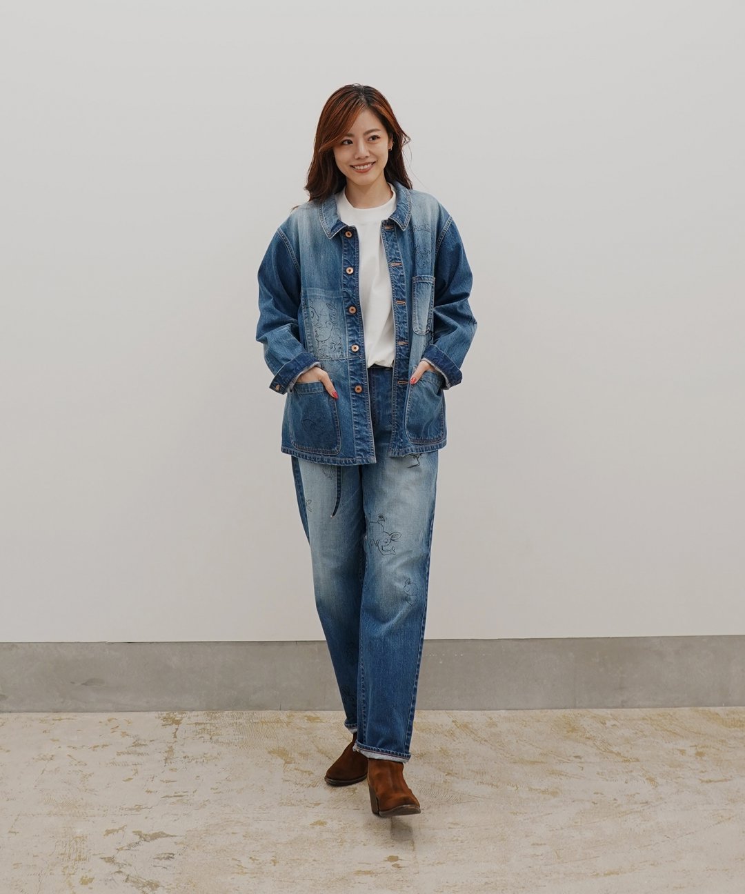 ͽʡTROVE x SHINSUKE KAWAHARA / DENIM PANTS / VINTAGE INDIGO photo