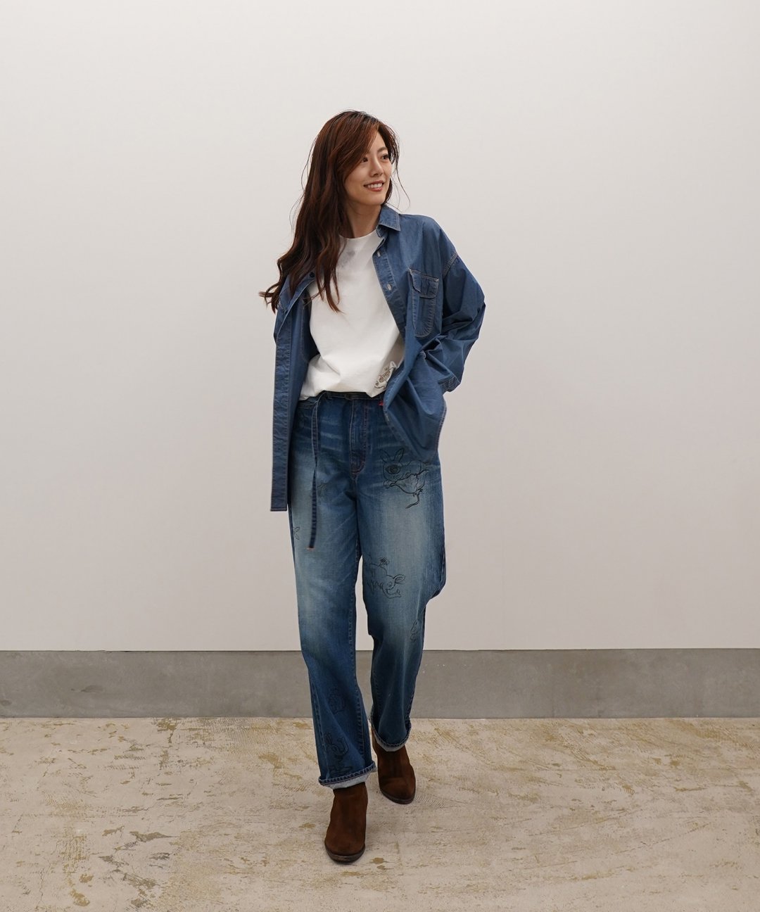 ͽʡTROVE x SHINSUKE KAWAHARA / DENIM PANTS / VINTAGE INDIGO photo