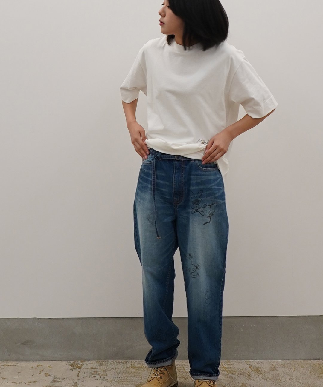 ͽʡTROVE x SHINSUKE KAWAHARA / DENIM PANTS / VINTAGE INDIGO photo