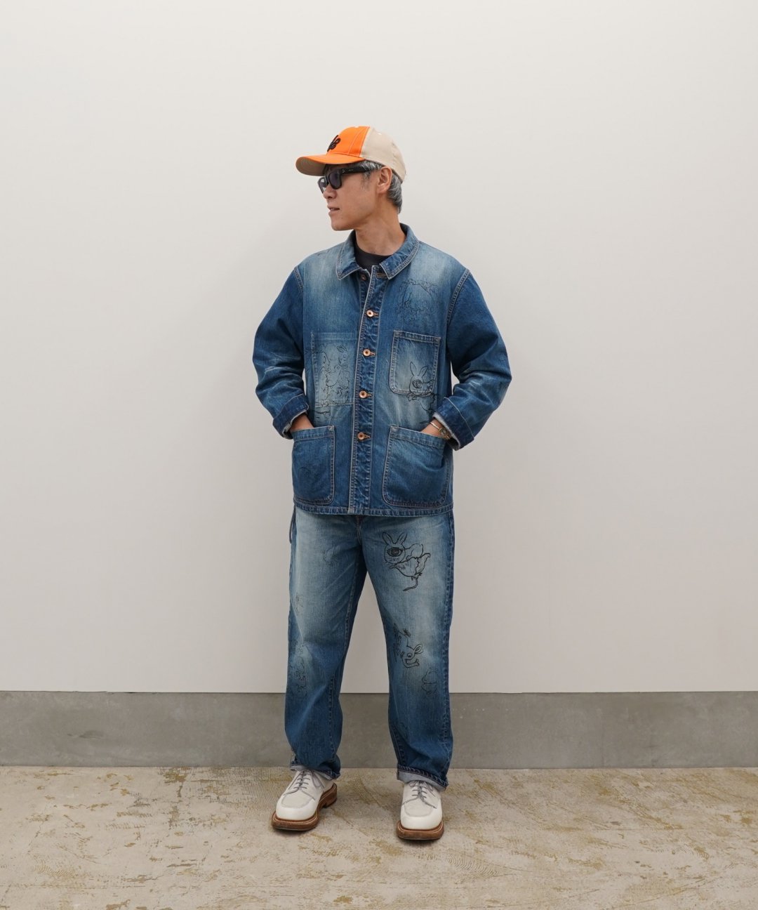 ͽʡTROVE x SHINSUKE KAWAHARA / DENIM PANTS / VINTAGE INDIGO photo