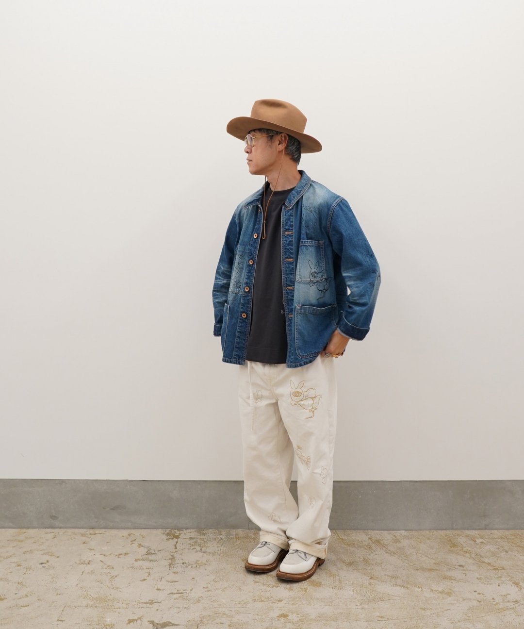 ͽʡTROVE x SHINSUKE KAWAHARA / DENIM PANTS / KINARI photo