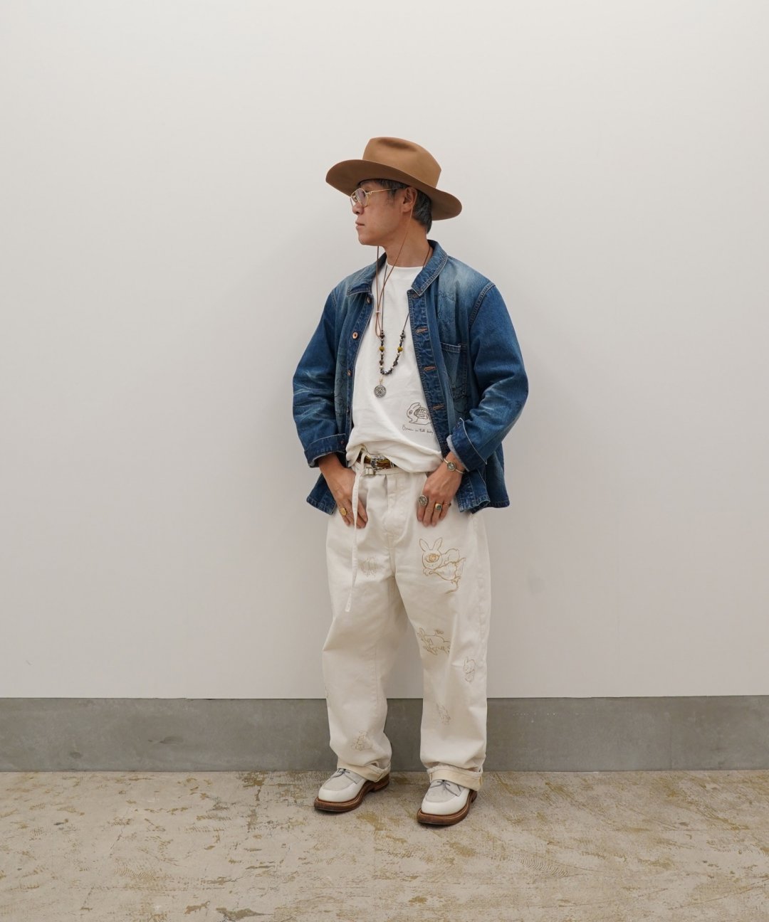 ͽʡTROVE x SHINSUKE KAWAHARA / DENIM PANTS / KINARI photo