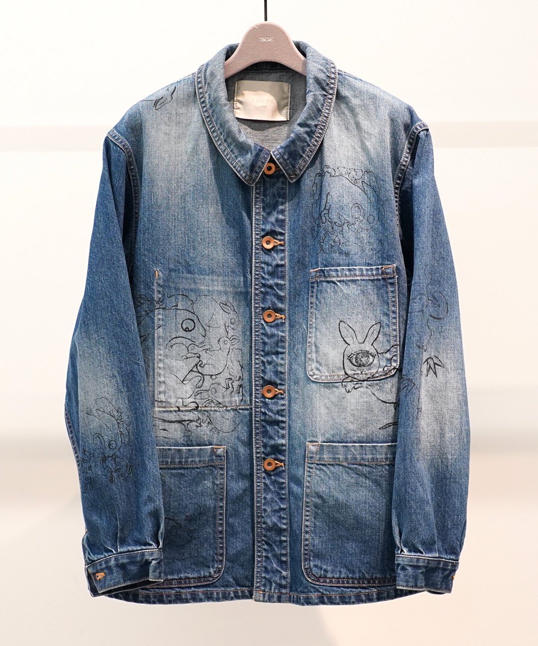 ͽʡTROVE x SHINSUKE KAWAHARA / DENIM JKT / VINTAGE INDIGO photo