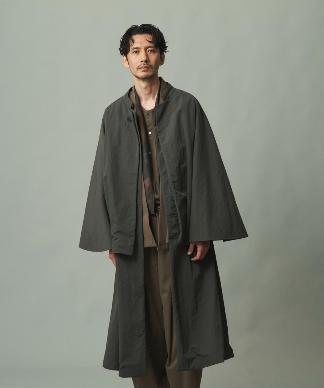 WAROBE / TONBI COAT / CHARCOAL photo