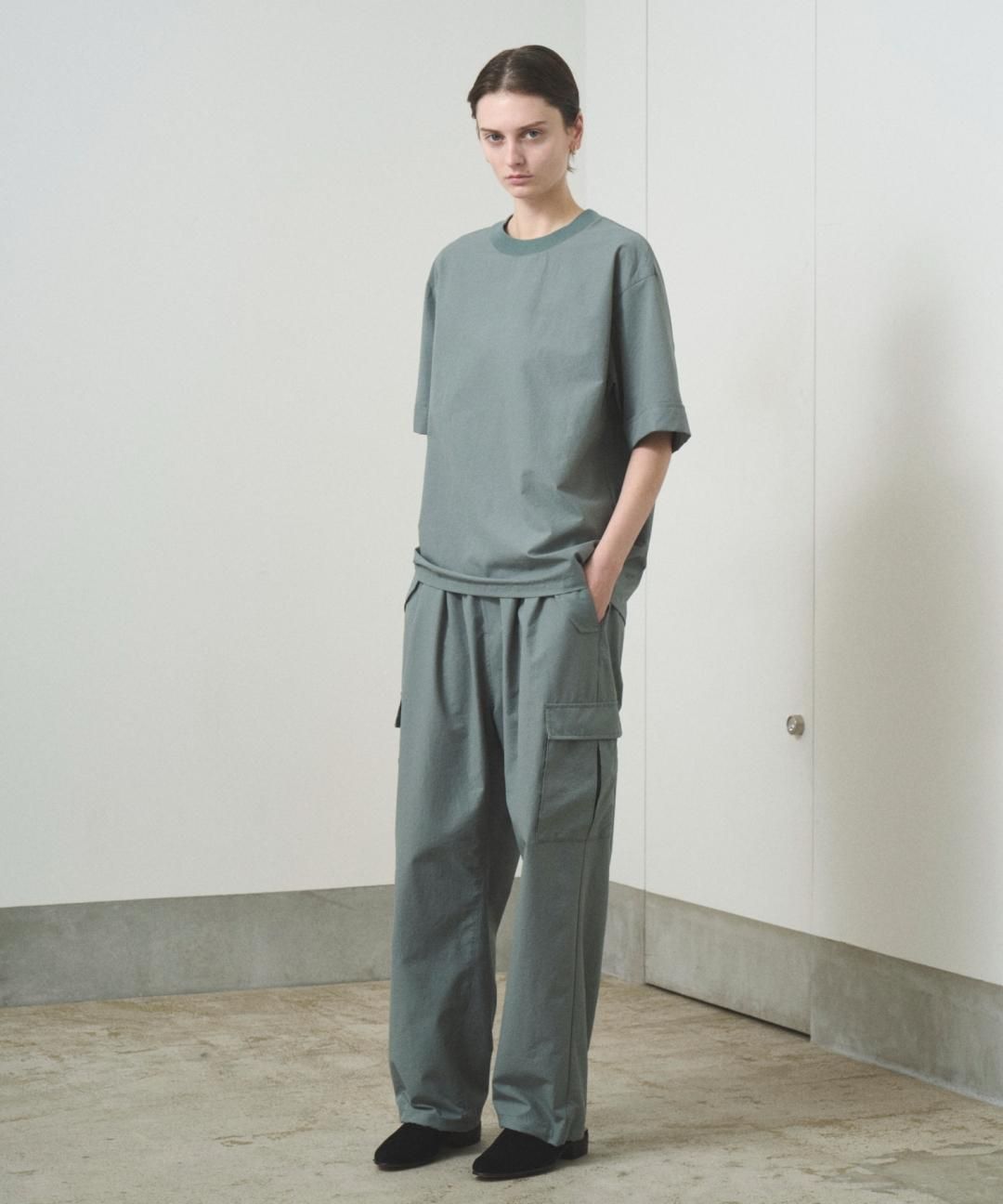 PRE-ORDERTROVE / RIPSTOP CARGO PANTS / MINT GRAY photo