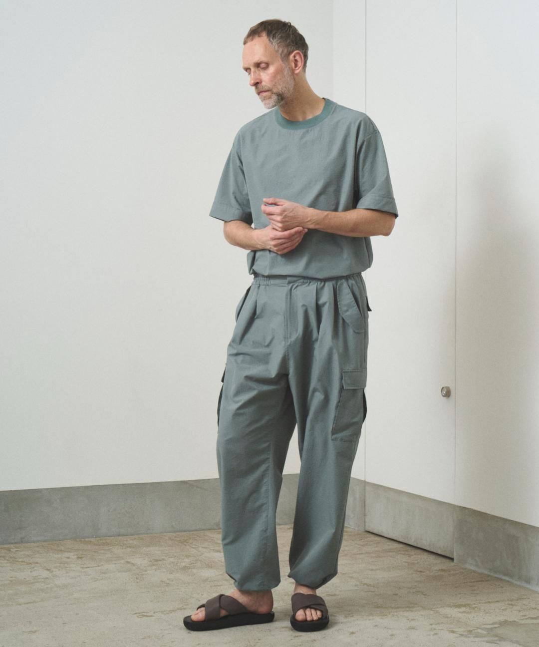 PRE-ORDERTROVE / RIPSTOP CARGO PANTS / MINT GRAY photo