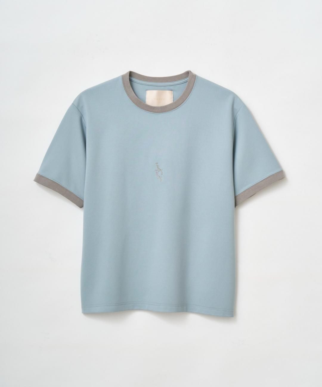 PRE-ORDERTROVE / RINGER TEE / MINT GRAY photo