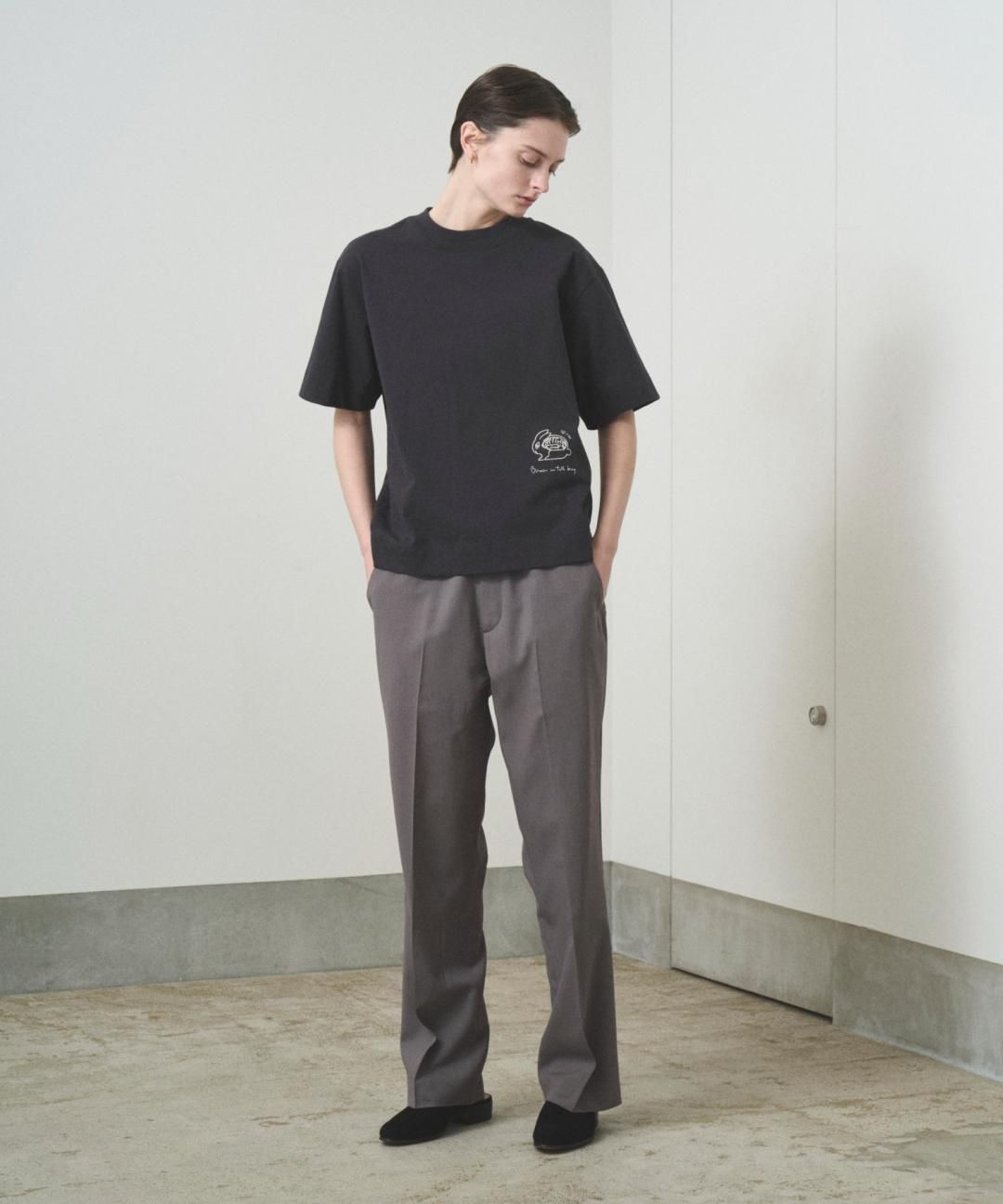 PRE-ORDERTROVE / REGULAR TROUSERS / GREGE photo