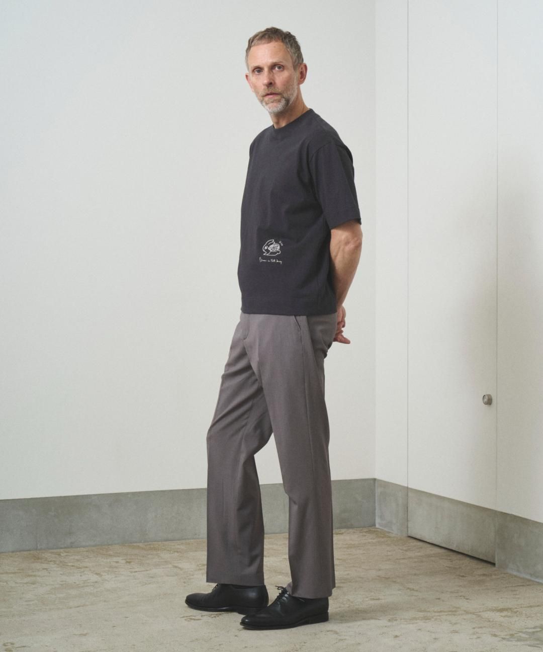 PRE-ORDERTROVE / REGULAR TROUSERS / GREGE photo