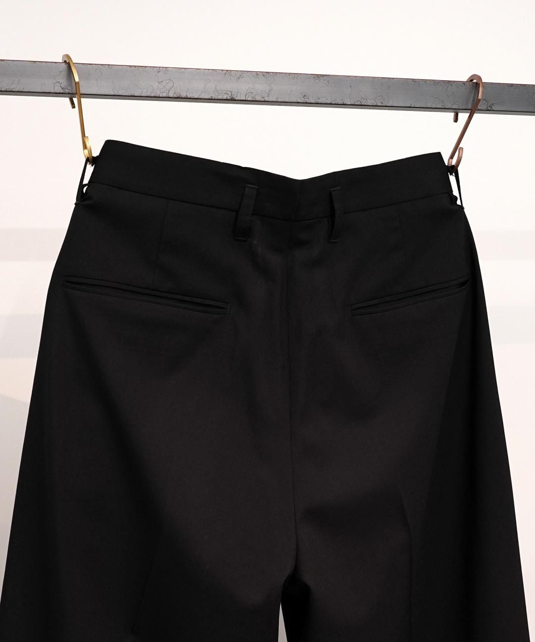 TROVE / WIDE TROUSERS / BLACK photo