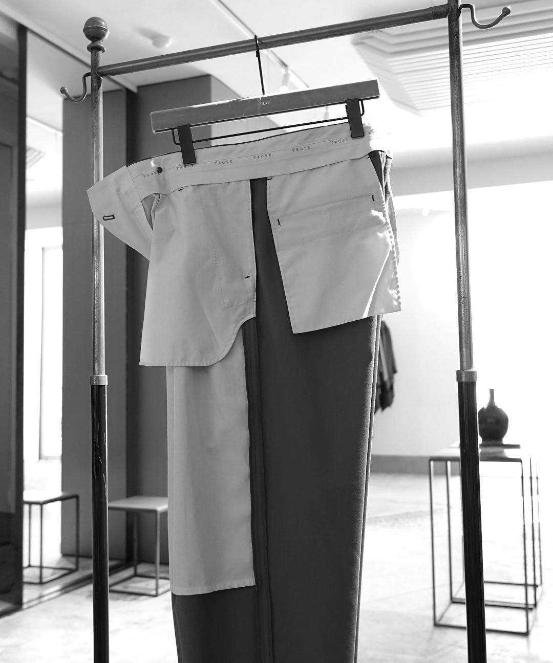 TROVE / WIDE TROUSERS / BLACK photo
