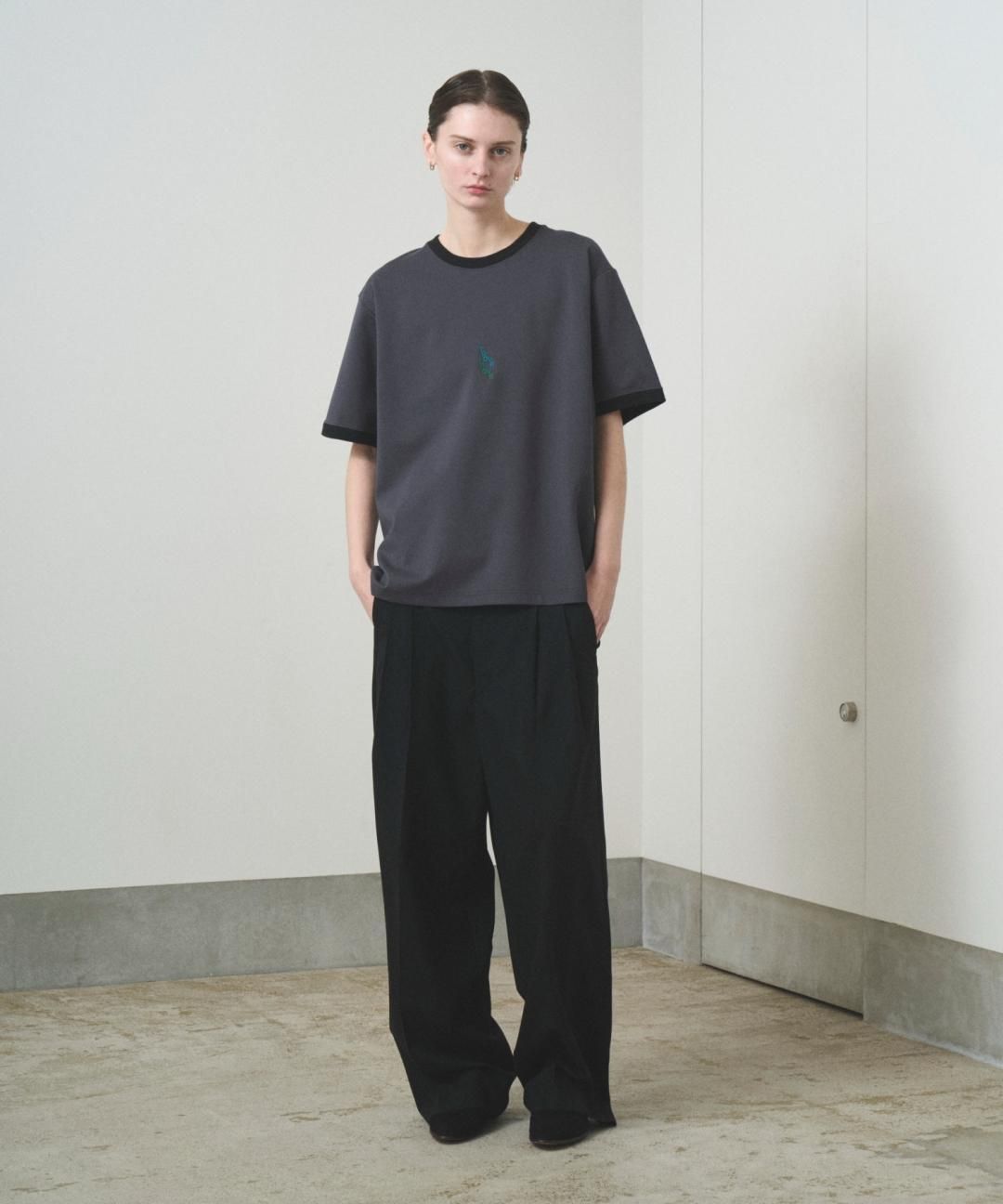 PRE-ORDERTROVE / WIDE TROUSERS / BLACK photo